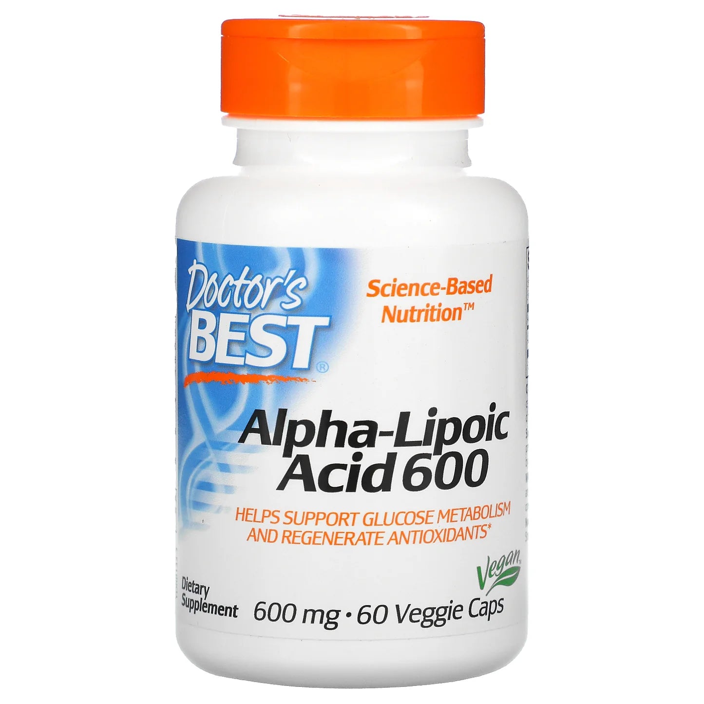Doctor's Best Alpha-Lipoic Acid, 600 mg, 60 Veggie Caps